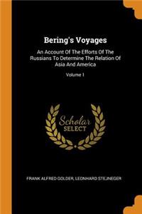 Bering's Voyages