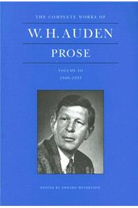 Complete Works of W. H. Auden, Volume III