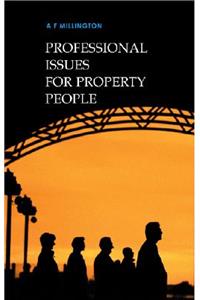 Professional Issues for Property People
