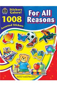 For All Reasons Sticker Book