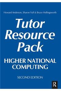 Higher National Computing Tutor Resource Pack