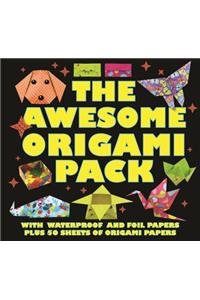 The Awesome Origami Pack: With 50 Sheets of Origami Paper, Plus Waterproof and Foil Papers