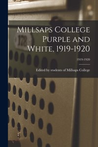 Millsaps College Purple and White, 1919-1920; 1919-1920