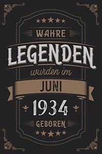 Wahre Legenden wurden im Juni 1934 geboren