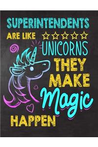 Superintendents are like Unicorns They make Magic Happen