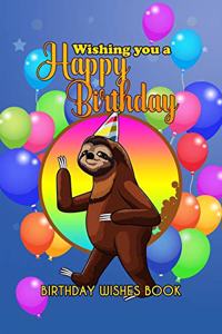 Birthday Wishes Book