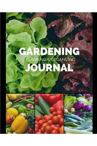 Gardening Journal Planning and Organizing