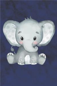 Cute Baby Elephant Journal