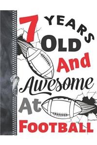 7 Years Old and Awesome at Football