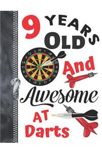 9 Years Old And Awesome At Darts