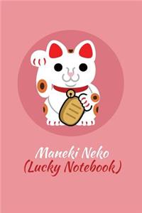 Maneki Neko Lucky Notebook