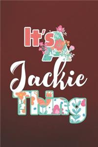 It's Jackie Thing