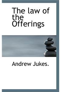 Law of the Offerings