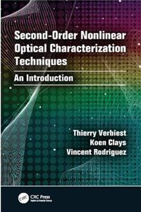 Second-Order Nonlinear Optical Characterization Techniques