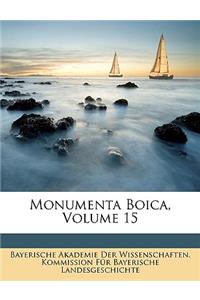 Monumenta Boica, Volume 15