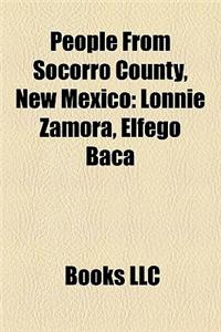 People from Socorro County, New Mexico