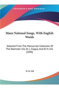 Manx National Songs, with English Words