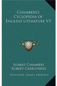 Chambers's Cyclopedia of English Literature V3