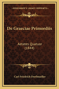 De Graeciae Primordiis