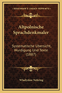 Altpolnische Sprachdenkmaler