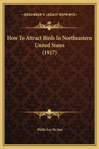 How To Attract Birds In Northeastern United States (1917)