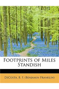 Footprints of Miles Standish