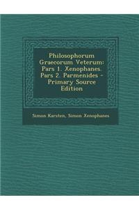 Philosophorum Graecorum Veterum