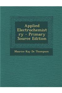 Applied Electrochemistry