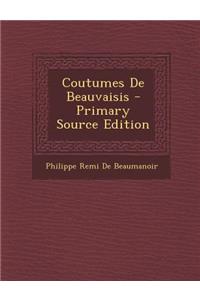 Coutumes de Beauvaisis