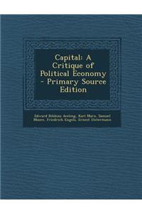 Capital: A Critique of Political Economy