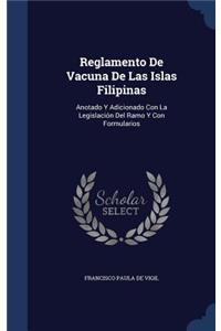 Reglamento De Vacuna De Las Islas Filipinas
