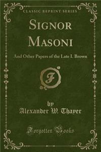 Signor Masoni