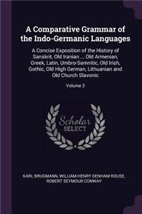 Comparative Grammar of the Indo-Germanic Languages