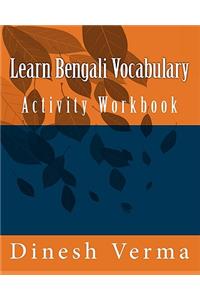 Learn Bengali Vocabulary Activity Workbook