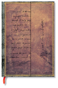 Paperblanks Cervantes, Letter to the King Embellished Manuscripts Collection Hardcover Ultra Lined Wrap Closure 144 Pg 120 GSM