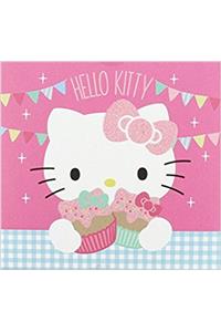 HELLO KITTY TEA PARTY COLOURING SET