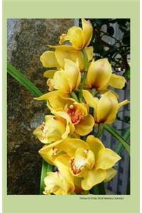 Yellow Orchids 2014 Weekly Calendar