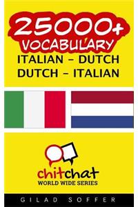 25000+ Italian - Dutch Dutch - Italian Vocabulary