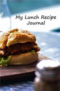 My Lunch Recipe Journal