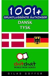 1001+ grundlæggende sætninger dansk - tysk