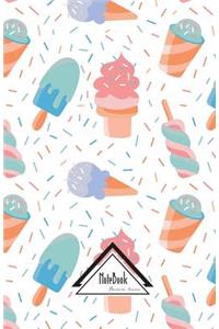 Notebook Journal Dot-Grid, Graph, Lined, No lined