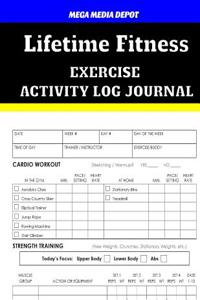 Lifetime Fitness Activity Log Journal