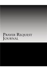 Prayer Request Journal
