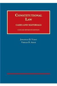 Constitutional Law, Cases and Materials, Concise