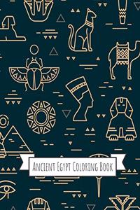 Ancient Egypt Coloring Book