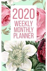 Monthly Planner 2020 Two Year Monthly Calendar Planner Gift A beautiful