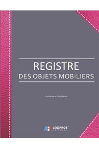 Registre des Objets Mobiliers - Conforme au code pénal