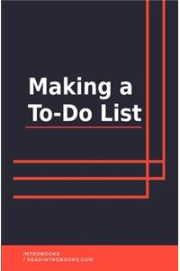 Making A To-Do List
