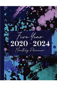 2020-2024 Five Year Monthly Planner