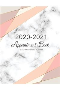 2020-2021 Appointment Book Daily And Hourly Planner